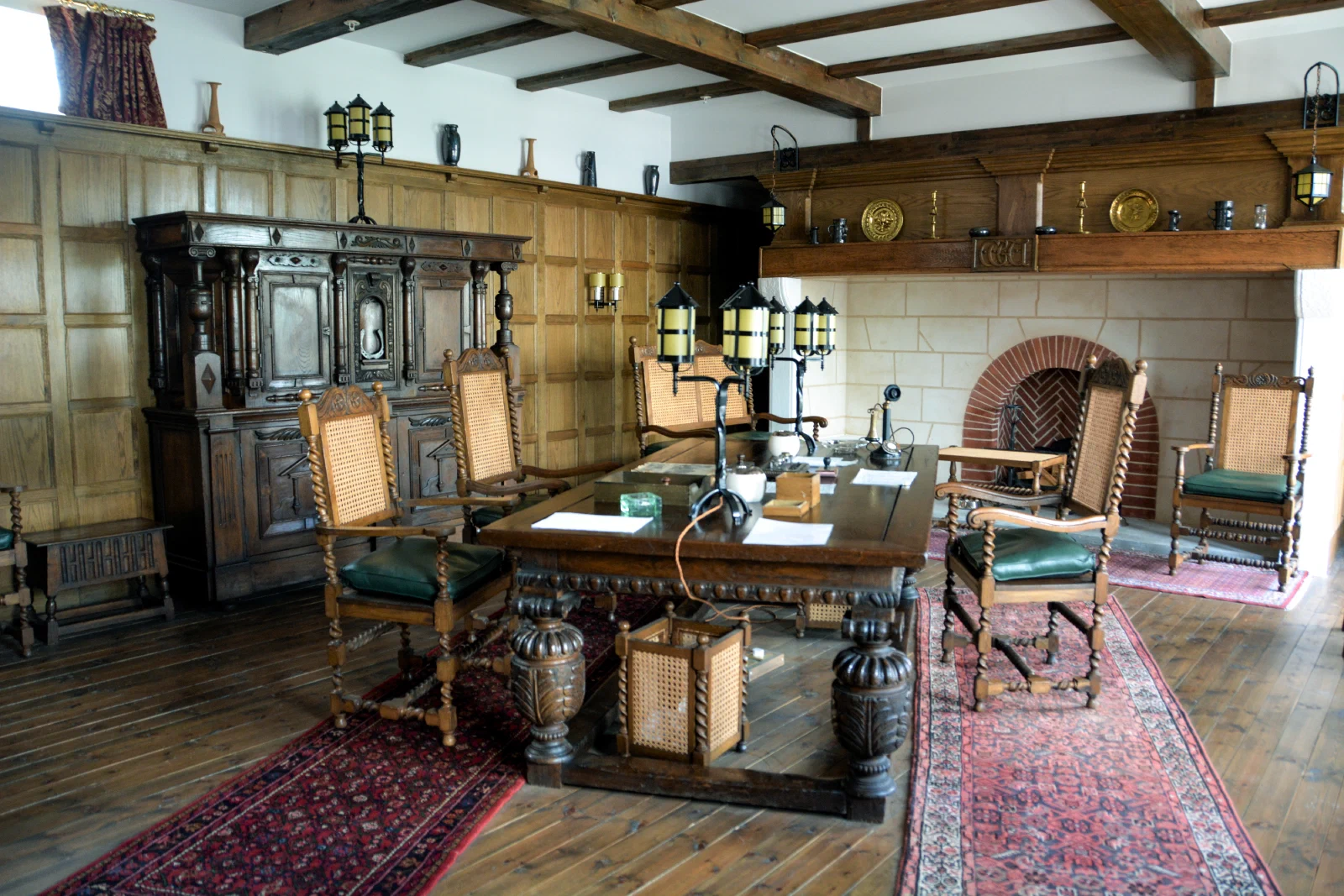 Recreated Grahame-White office at RAF Museum Hendon