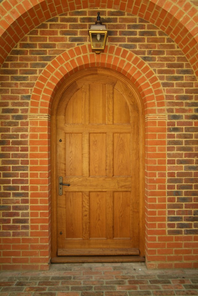 panelled door