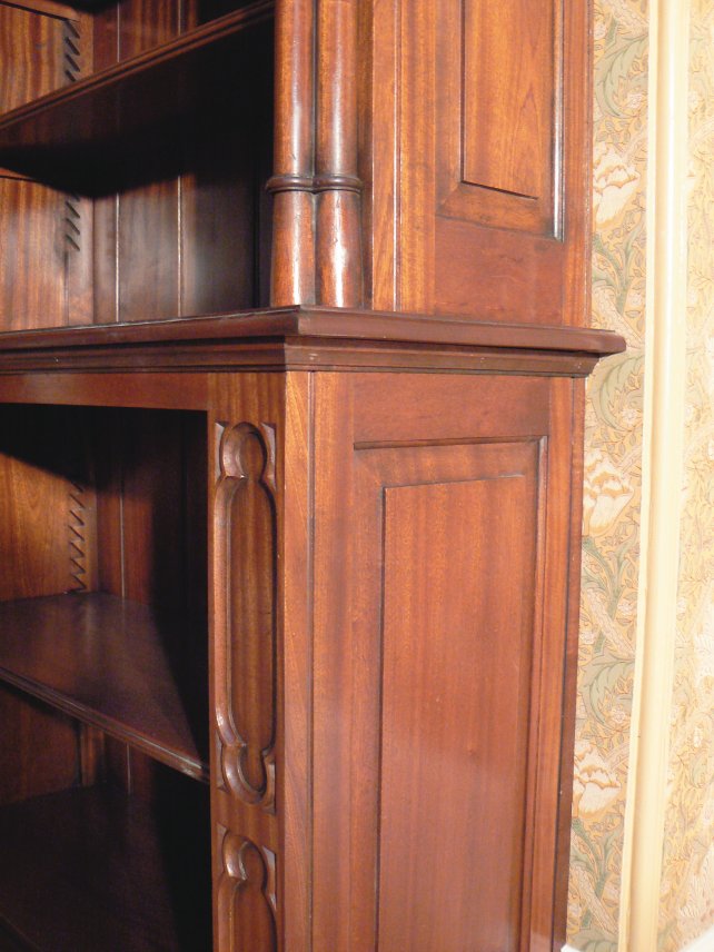 mahogany fielded panels