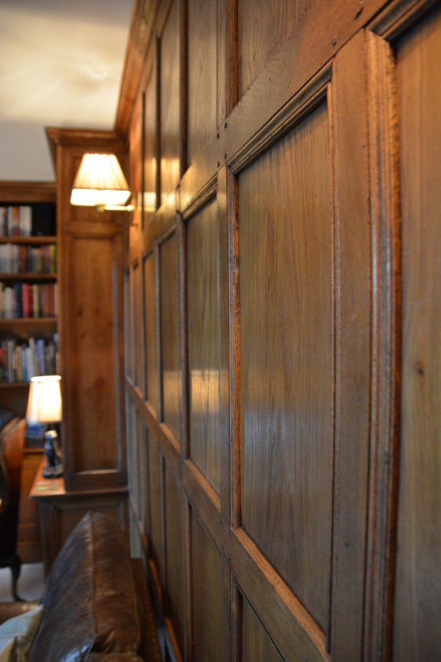 detailing of panelling