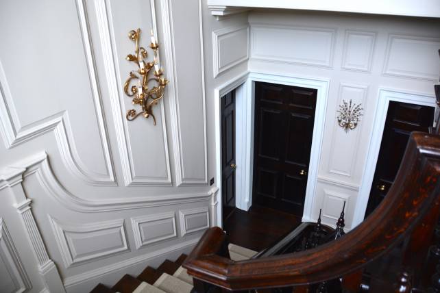 18th Century Georgian panelled stairway