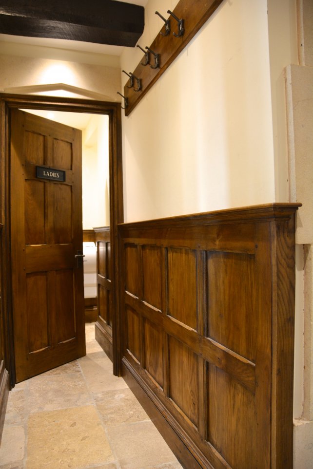 dado height hallway panelling