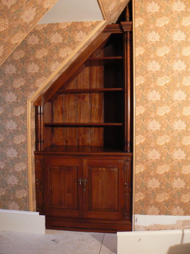 alcove bookcase