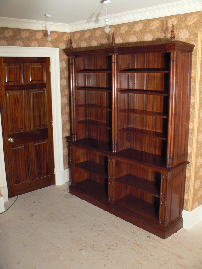 mahogany 6 panelled door