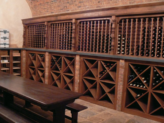 wine rack and storage